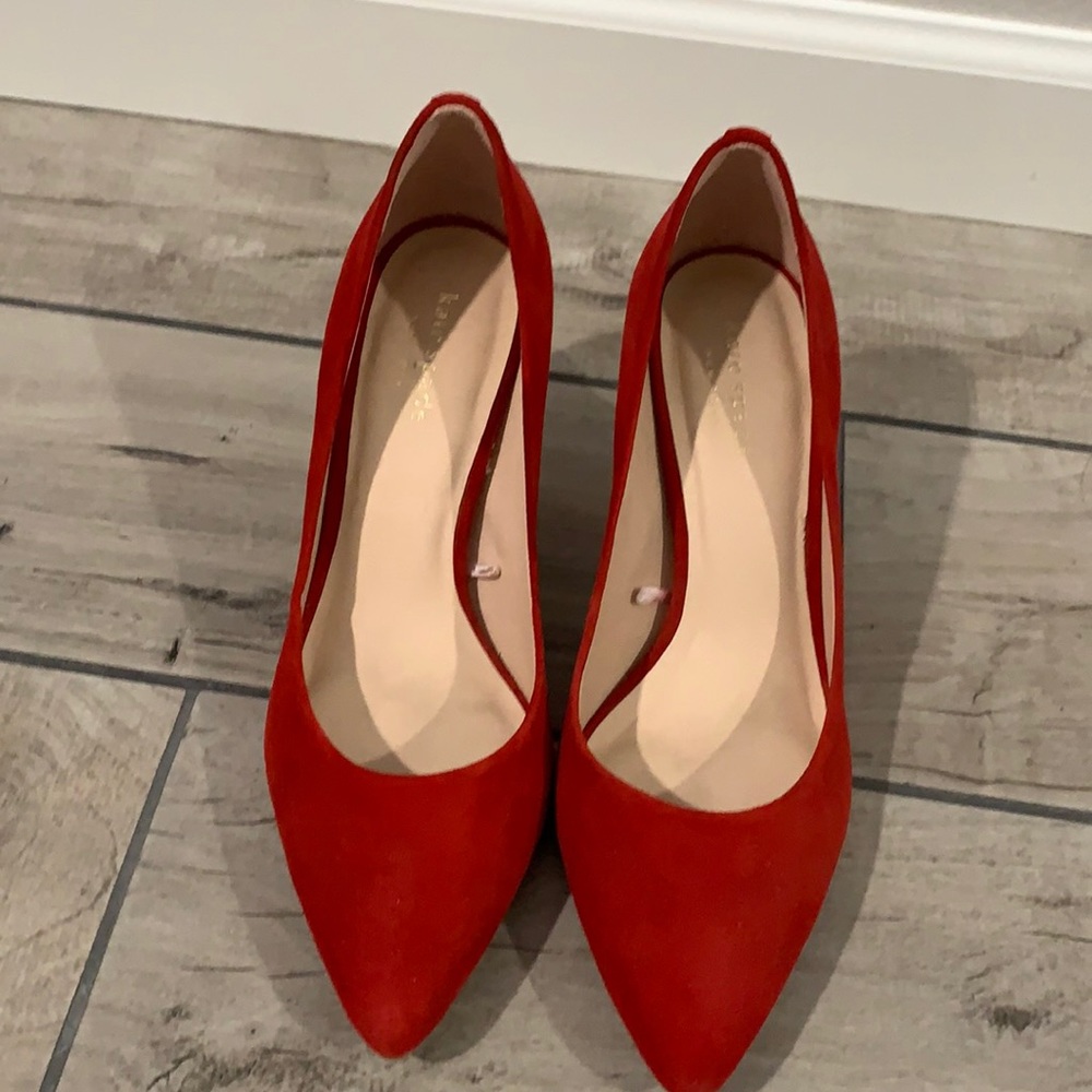 Kate spade red pumps 7.5